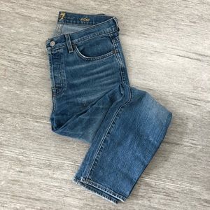 7 for all Mankind skinny ‘Edie’ jeans size 27